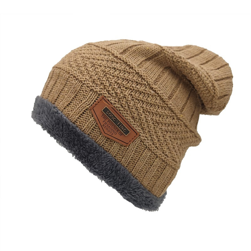Men's & Women's Plus Velvet Ear Protection Woolen Hat
