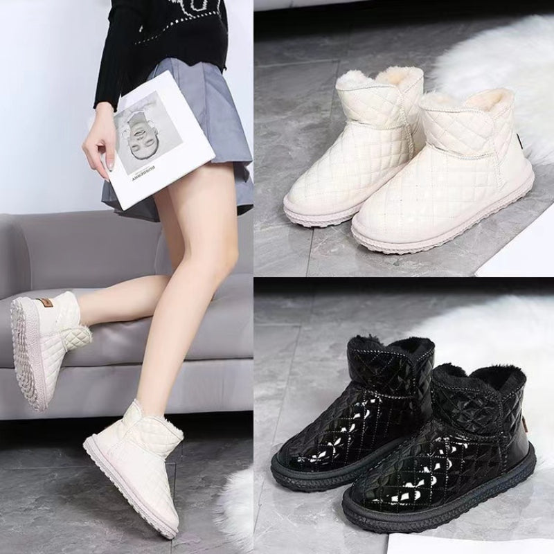 Women's Warm Snow Boots Thick Bottom Soft Comfortable Short Boots