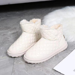 Women's Warm Snow Boots Thick Bottom Soft Comfortable Short Boots