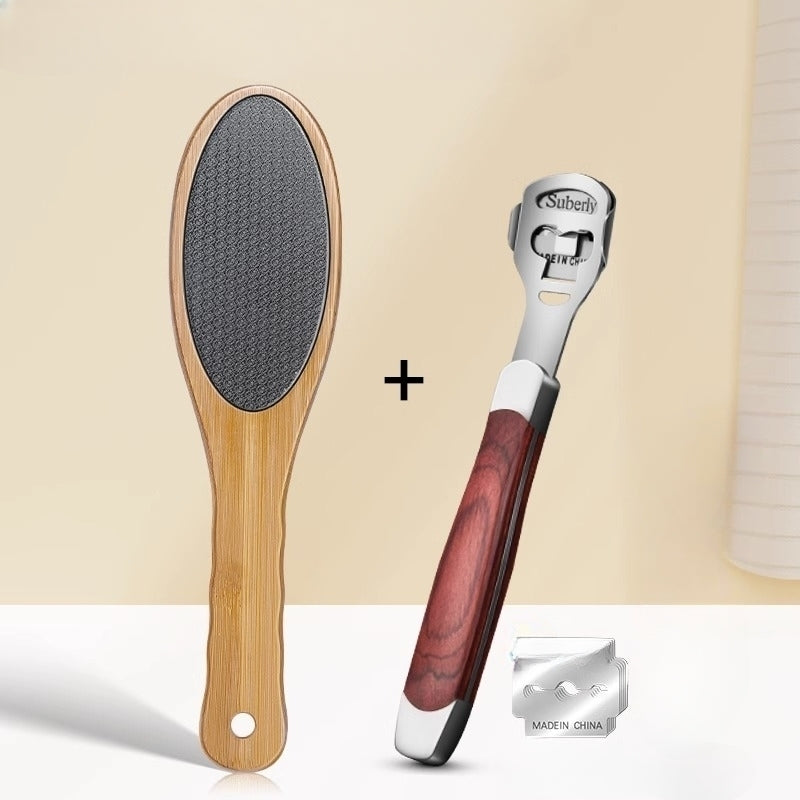 Glass Foot Massager Pedicure Tool for Callus Removal