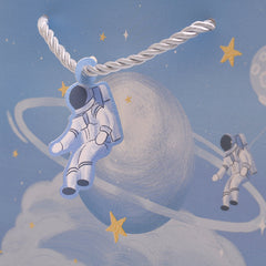 Horizontal Astronaut Planet Gift Bag for Kids Birthday