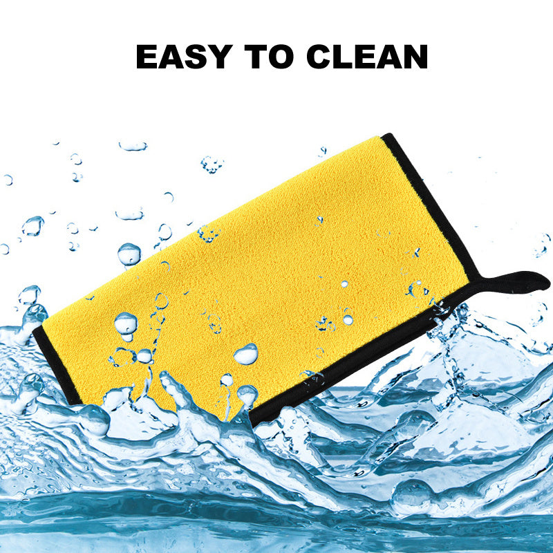 5pc Microfiber Towel Car Interior Cleaning Rag Auto Detailing Kitchen Home Wash