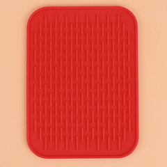 Silicone Heat Resistant Mat Holder Trivets for Hot Pots, Kitchen Dish Pad