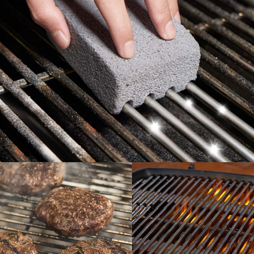 BBQ Grill Cleaning Brush Brick Block Barbecue Cleaning Stone Pumice Brick