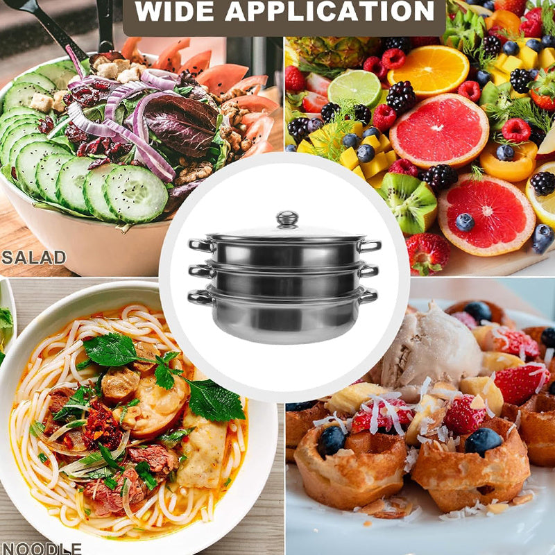 3 Layer Steamers - Discover the Magic of Our Steamer