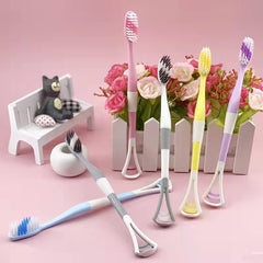 8pc Ultrafine Bristle Toothbrush Set for Sensitive Gums
