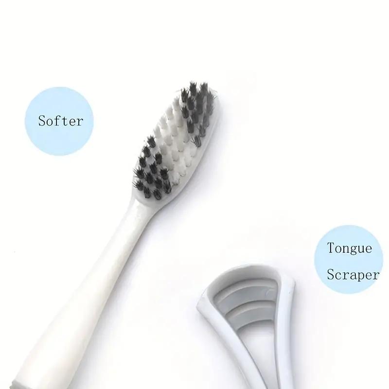 8pc Ultrafine Bristle Toothbrush Set for Sensitive Gums