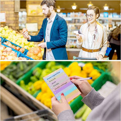 Colorful Rainbow Notepad for Office and Learning