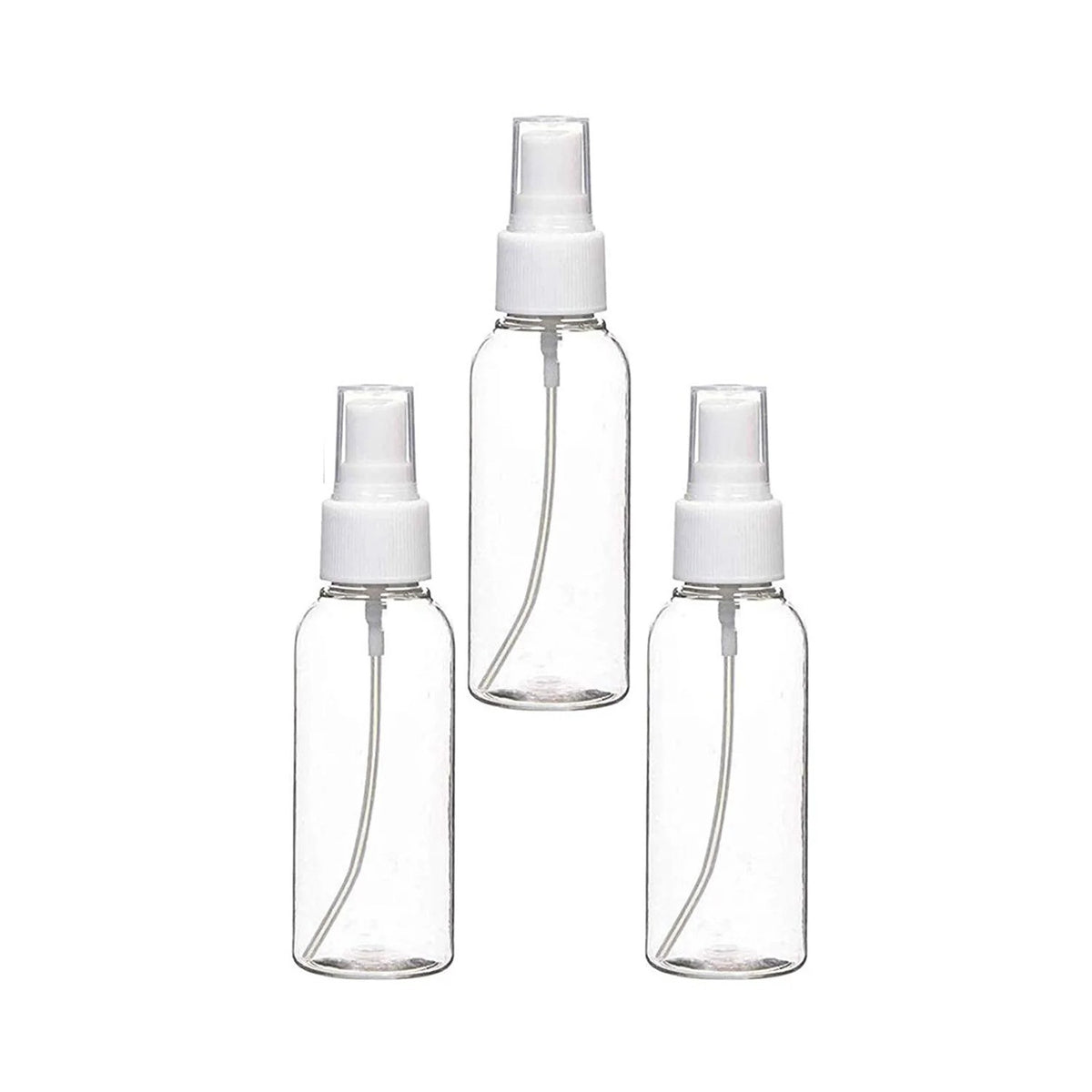 3pcs Fine Mist Spray Bottles Portable Refillable Liquid Containers