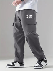 Cargo Pants Men Flap Pocket Trousers Casual Outdoor Work Streetwear Hip Hop
