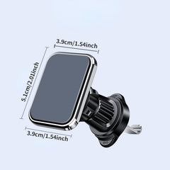 Magnetic Car Phone Holder with Rear Phone Patch