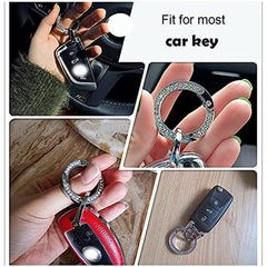 Crystal Car Keychains For Women Girl Sparkly Rhinestones Key Fob Keychain