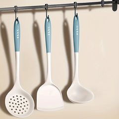 Silicone Kitchenware Set Spatula Spoon Colander Rice Spoon Kitchen Gadgets