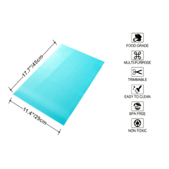 4pcs Waterproof Refrigerator Liners for Shelves Freezer