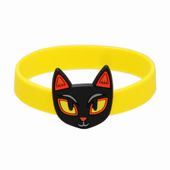 Halloween Waterproof Silicone Bracelet Funny Rubber Wristband