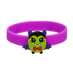 Halloween Waterproof Silicone Bracelet Funny Rubber Wristband