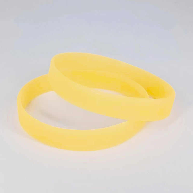 Luminous Silicone Bracelet Glow In Night Rubber Sport Wristband