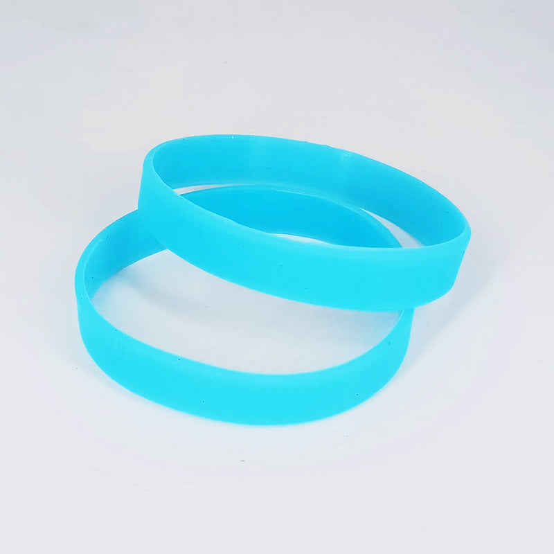 Luminous Silicone Bracelet Glow In Night Rubber Sport Wristband