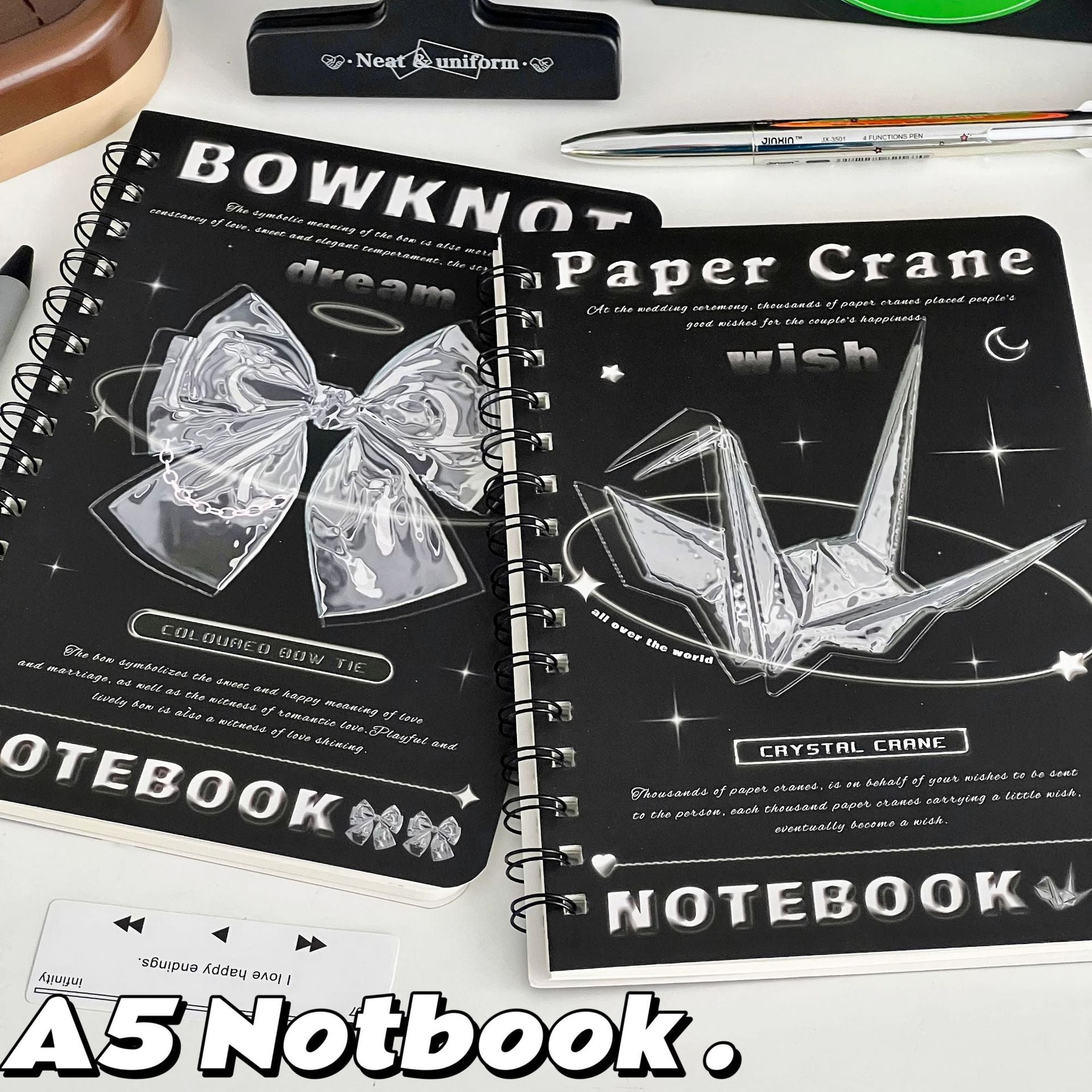 Dark Vintage Butterfly Notebook 50 Pages