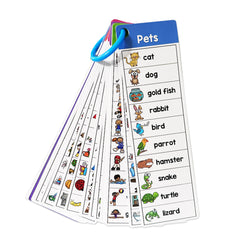 English Sight Word Lists Flashcards for Kids Literacy Learning