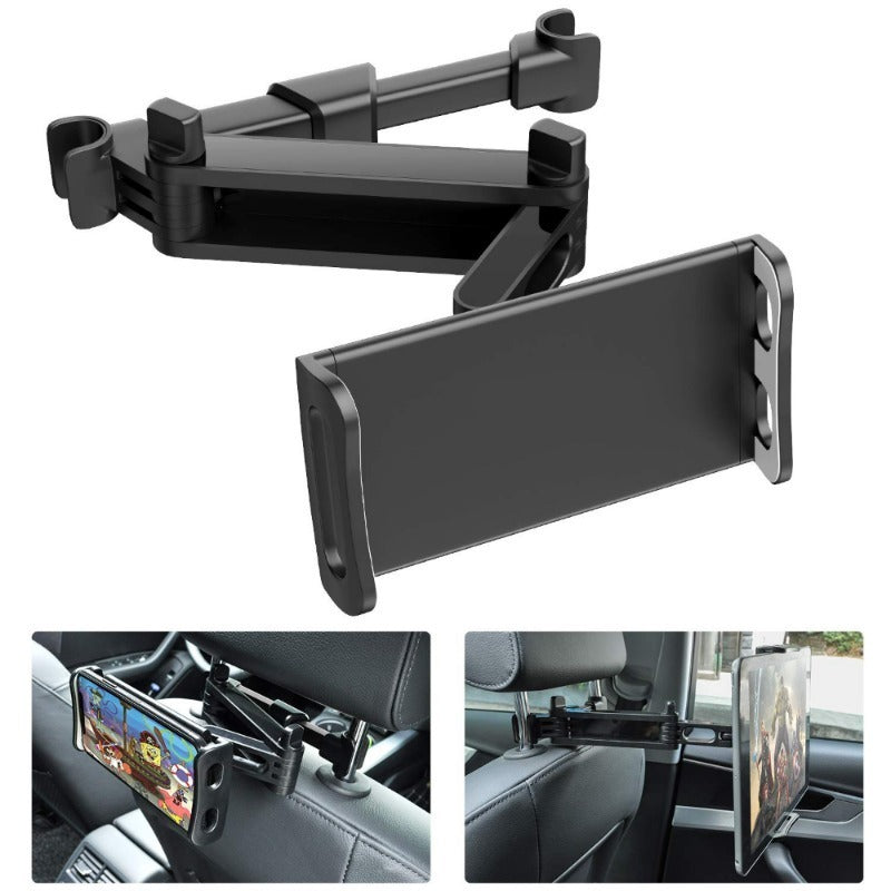 Car Phone Holder Extendable Back Seat Tablet Phone Mount Stand