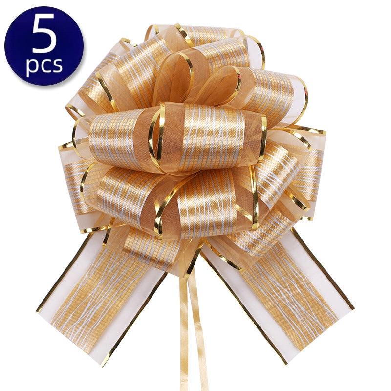 5pcs Large Bark Pattern Hand-drawn Bouquets