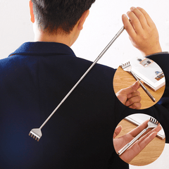 Adjustable Back Scratcher Stainless Steel Telescopic Massager