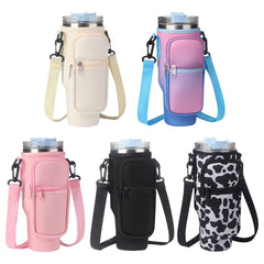 40oz Insulated Cup Carrier Bag Portable Diving Material Cup Cover