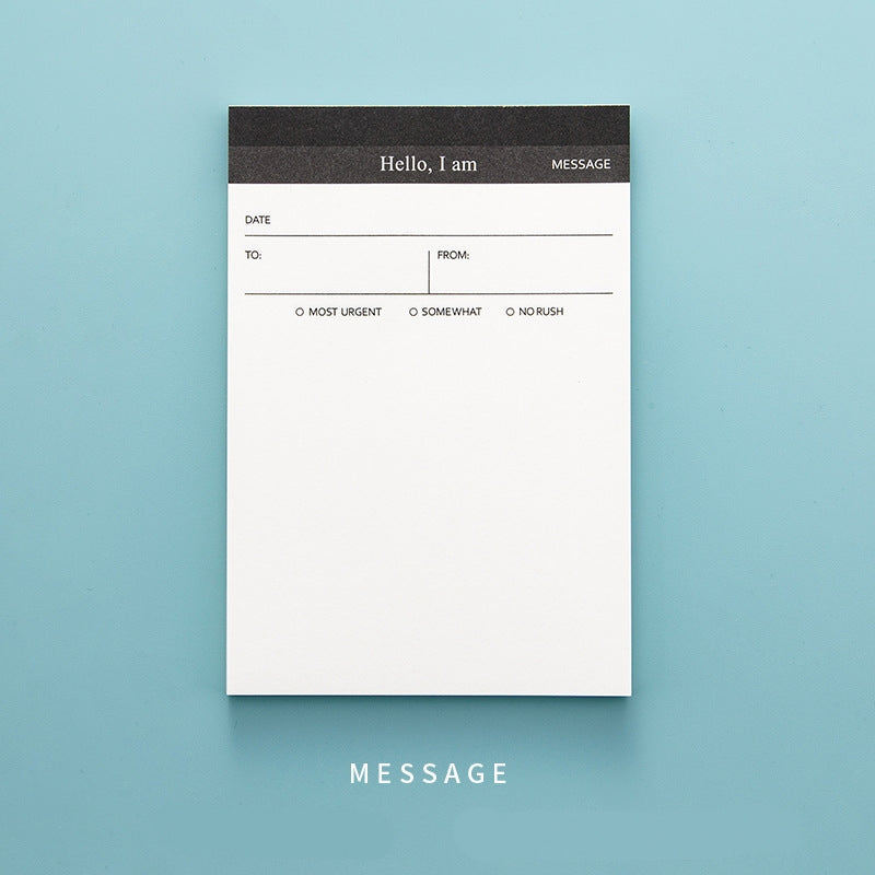 10pcs Detachable Paper Brick Non-adhesive Pad Student Notepad