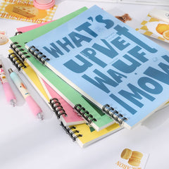 Student B5 Horizontal Line Notepad Soft Coil Book