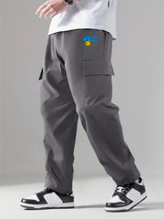 Cargo Pants Men's Flap Pocket Trousers Outdoor Streetwear