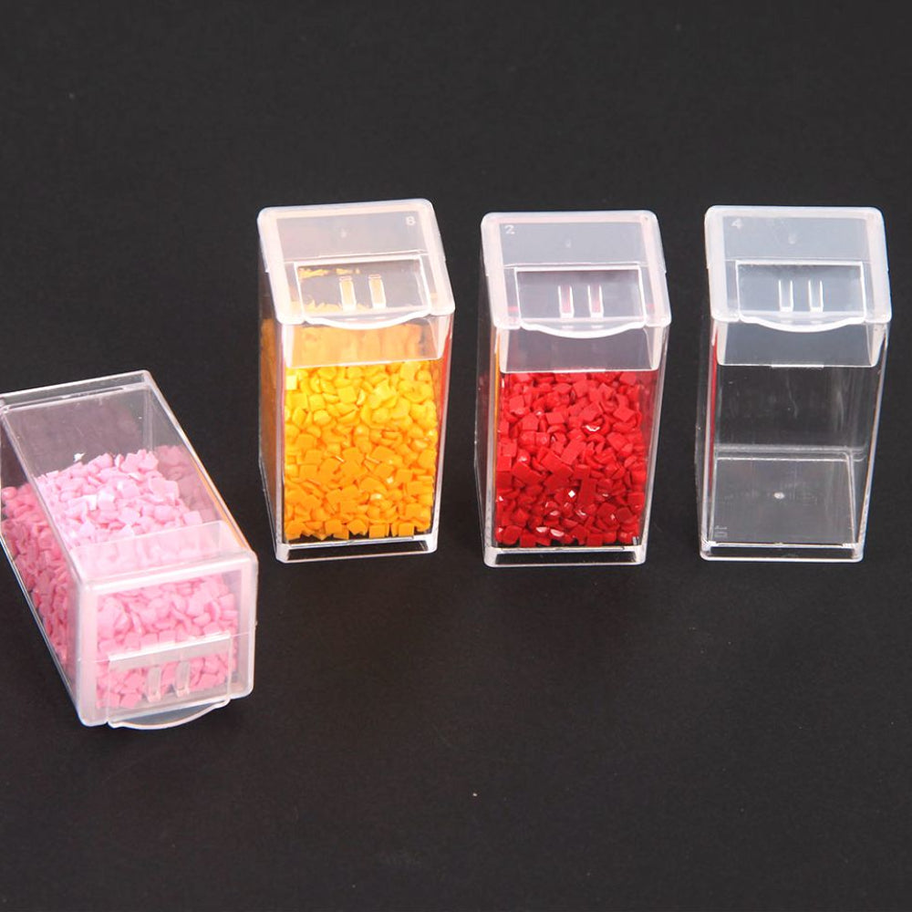 DIY Bead Storage Container 28-64 Grids Diamond Painting Accessories Box