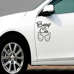 Creative Car Stickers - Hands Holding Baby In The Car