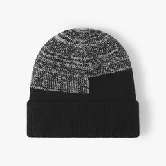 Autumn Winter Plus Velvet Warm Knitted Hat Men Women