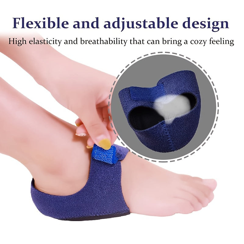 Heel Brace Gel Pads for Comfort & Support - Cushion Sleeves