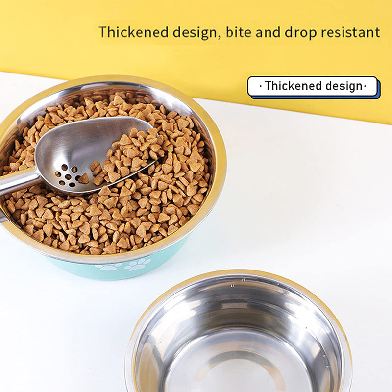 Non-slip Dog Bowls Stainless Steel High Capacity