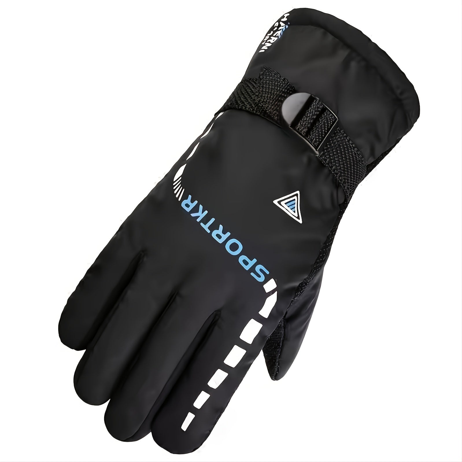 Winter Waterproof Non-slip Plus Velvet Warm Gloves For Outdoor Activities