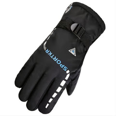 Winter Waterproof Non-slip Plus Velvet Warm Gloves For Outdoor Activities