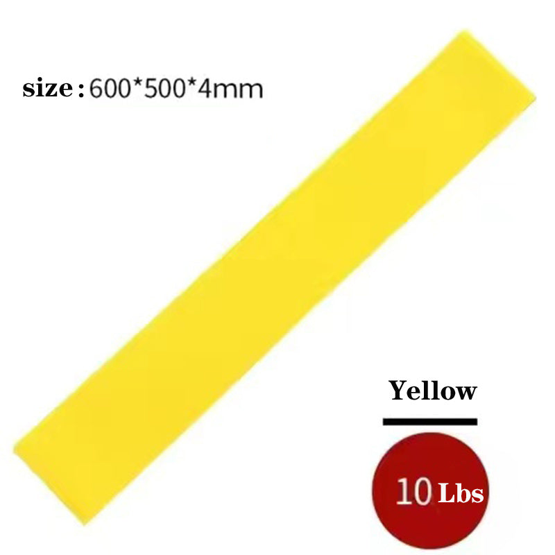 Elastic Resistance Bands Yoga Pilates Workout Gym Equipment