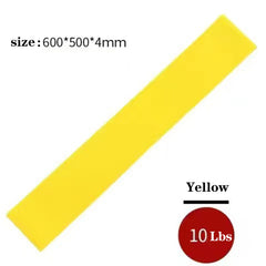 Elastic Resistance Bands Yoga Pilates Workout Gym Equipment