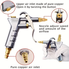 Air Compressor Dust Collector Blowing Gun with Extended Nozzle