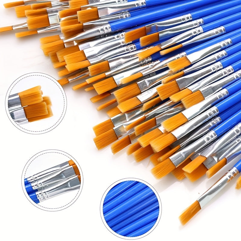 10pcs 30pcs Fine Nylon Detail Paint Brushes for Drawing Watercol