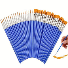 10pcs 30pcs Fine Nylon Detail Paint Brushes for Drawing Watercol