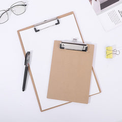 A4 Basics Hardboard Office Clipboards - Durable Document Holder