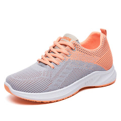Women's Lace-up Breathable Running Shoes Lightweight Sneaker