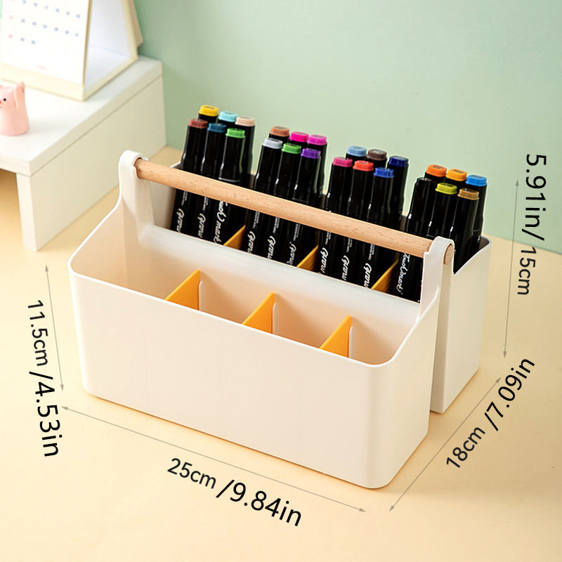 Portable Storage Box Creative Classification Desktop Stationery Bucket