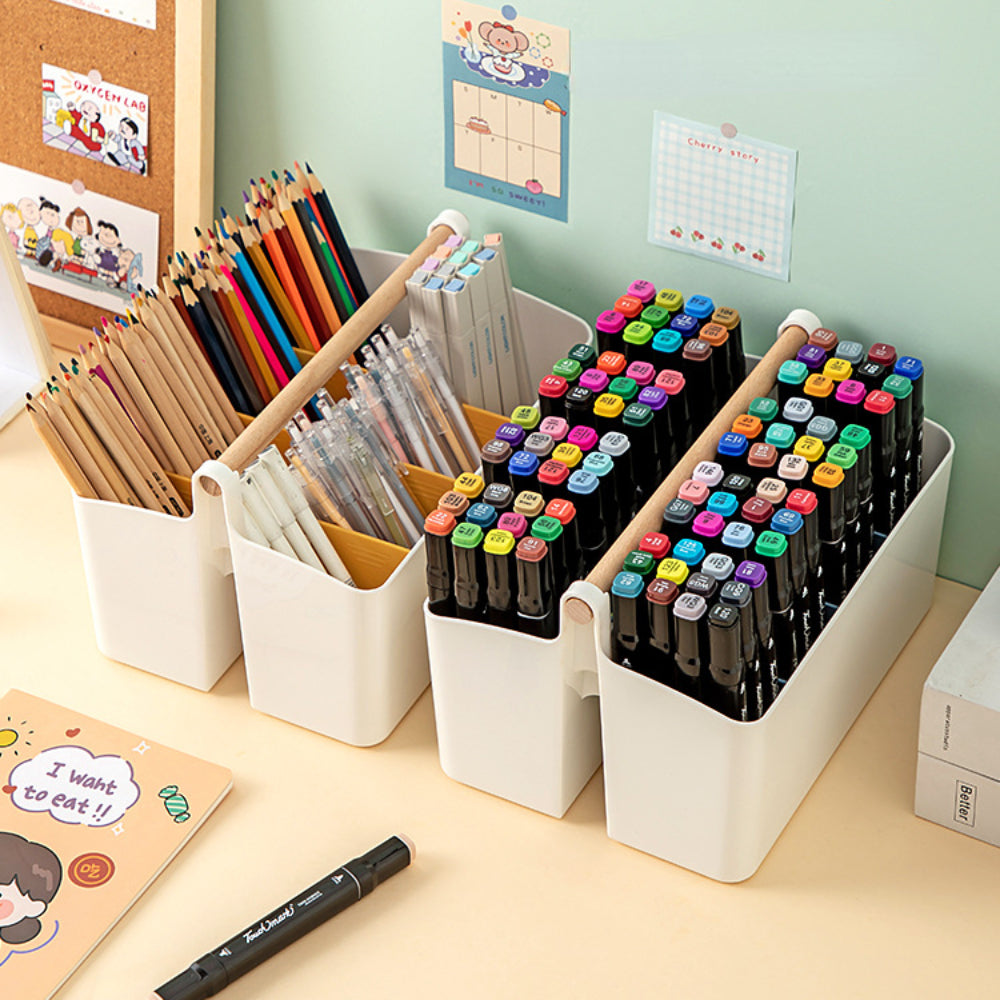 Portable Storage Box Creative Classification Desktop Stationery Bucket