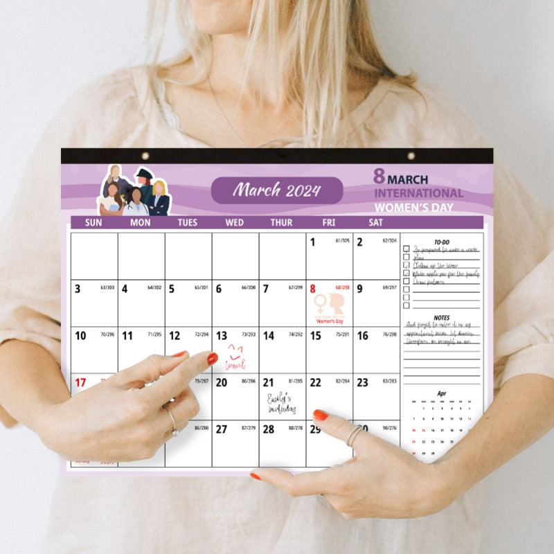 Wall Desk Calendar Oct Dec 18 Months Hanging Wall Calendar 36 X 27