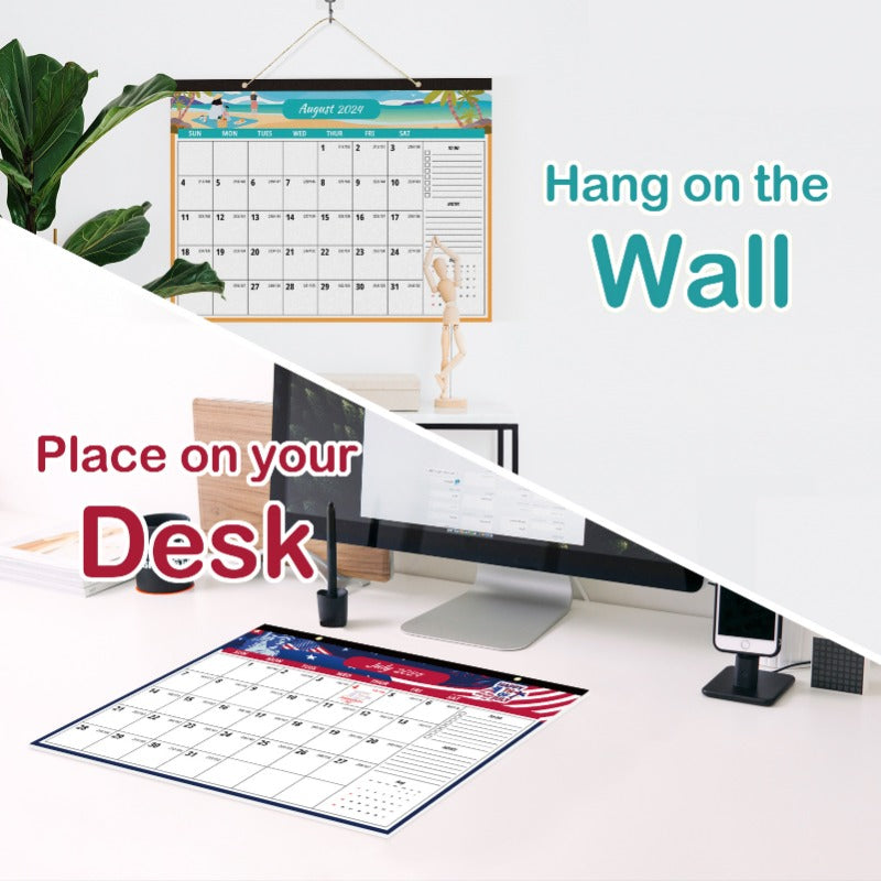 Wall Desk Calendar Oct Dec 18 Months Hanging Wall Calendar 36 X 27