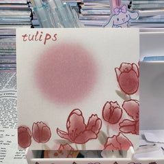 2PCS High Beauty Memo Tearable Non Adhesive Memo Paper Student Book Girl Heart
